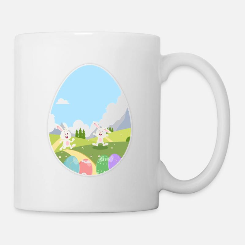 Le Festin de Pâques - Mug blanc - blanc