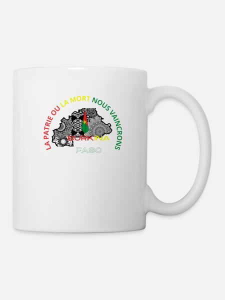 burkina - Mug blanc - blanc