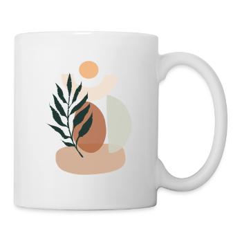 Minimalistic Boho Style - Tasse - Weiß - Rechts