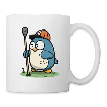 Golf Pro Pinguin - Tasse - Weiß - Rechts