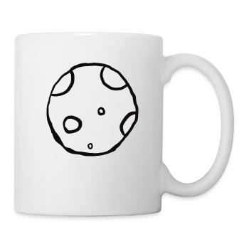 Meteorit - Tasse - Weiß - Rechts