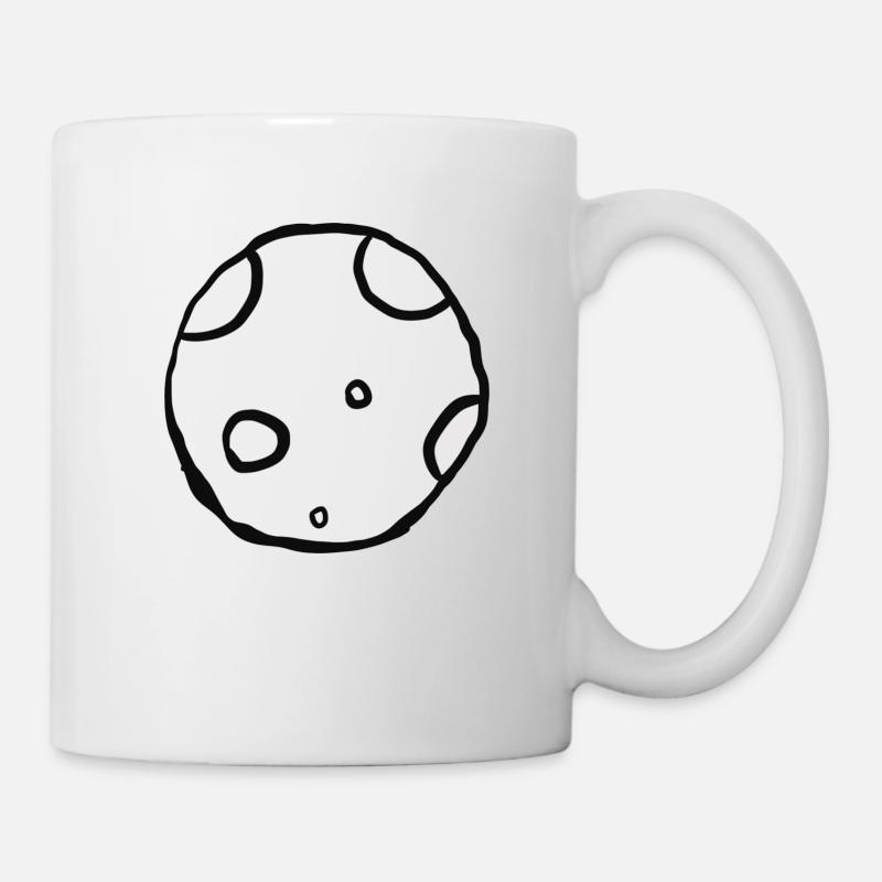 Meteorit - Tasse - Weiß