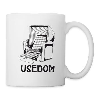 USEDOM BEACH CHAIR - Mug - white - Right