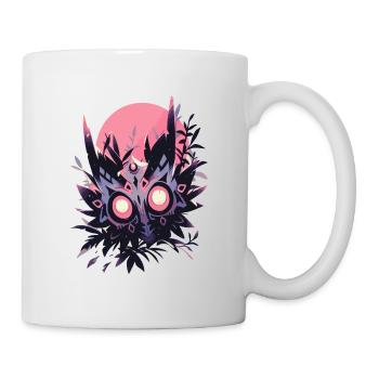 Verfluchte Okkulte Drachenmaske - Dunkles Design - Tasse - Weiß - Rechts