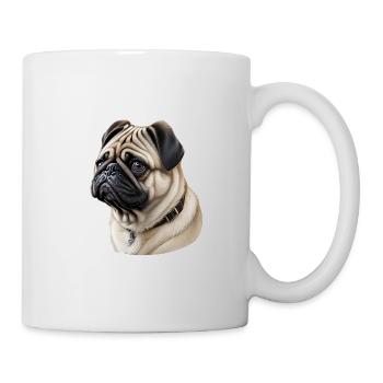 Pug - Mug - white - Right