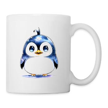 Pingouin collection Kawaii - Mug blanc - blanc - Droite