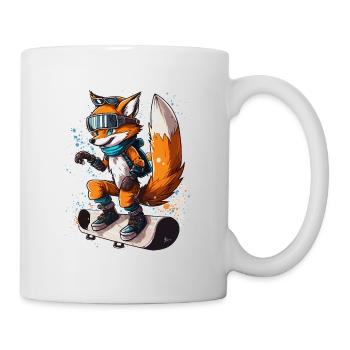 Foxy Frisch - Tasse - Weiß - Rechts