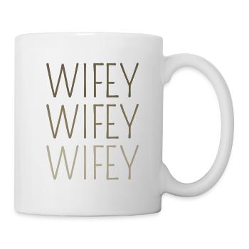 W-LAN - Tasse - Weiß - Rechts
