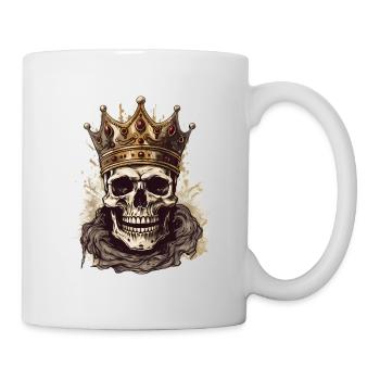 Halloween Skeleton King Sweet Sour Disguise - Mug - white - Right