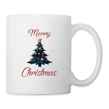 Arbre de Noël - Mug blanc - blanc - Droite