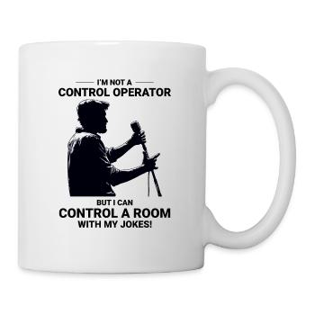 Opérateur de radio amateur Stand-up Comedy Control Room - Mug blanc - blanc - Droite