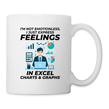Buchhalter Buchhaltung Buchhaltung Finanzen Lustig - Tasse - Weiß - Rechts