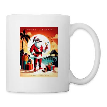 Santa Claus in the Caribbean. - Mug - white - Right