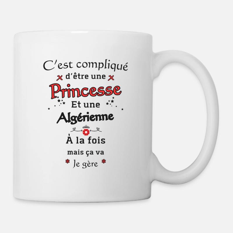 Princesse Algérienne - Mug blanc - blanc