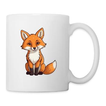 Fox Illustration - Mug - white - Right