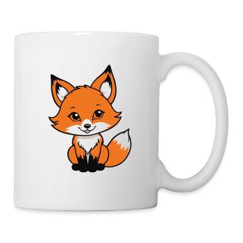 Fox Illustration - Mug - white - Right