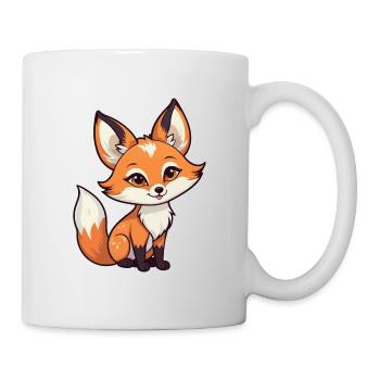 Fox Illustration - Mug - white - Right