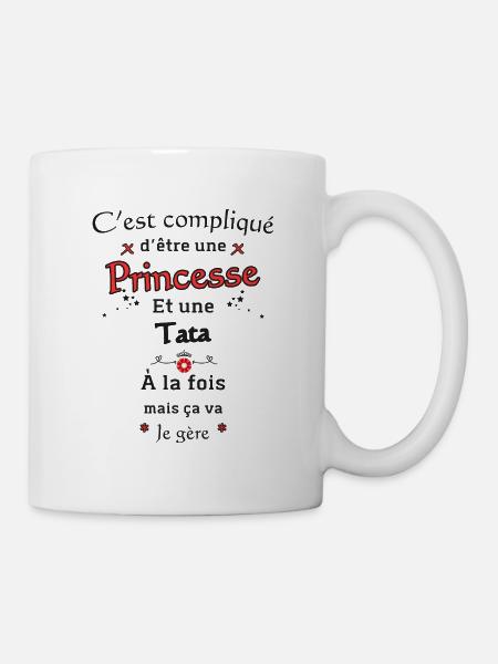 Princesse Tata - Mug blanc - blanc