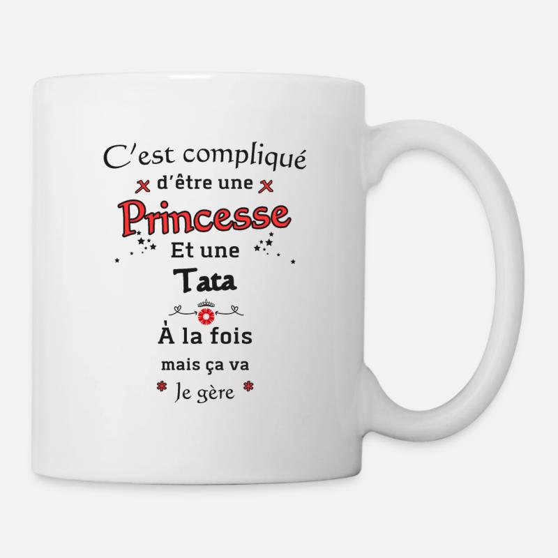 Princesse Tata - Mug blanc - blanc