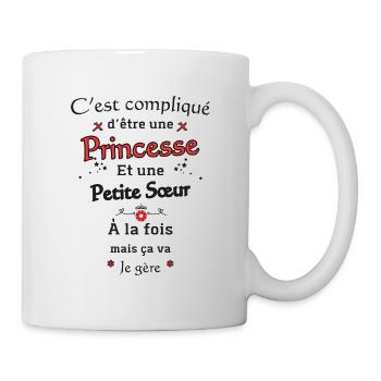 Princess Little Sister - Mug - white - Right