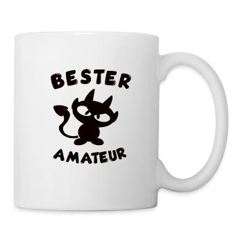cooles bester Amateur Design - Tasse - Weiß - Rechts