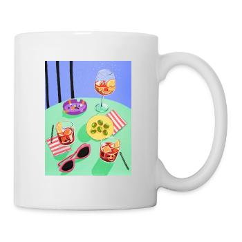 Eine Lebensweise - Tasse - Weiß - Rechts
