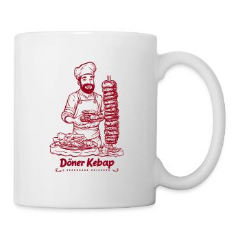 Döner Kebap - Tasse - Weiß - Rechts