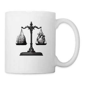Balance mind heart 🧠❤️ - Mug - white - Right