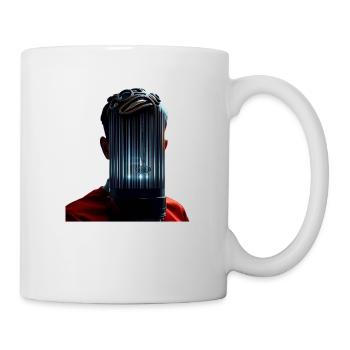 L’homme et la machine - Mug blanc - blanc - Droite