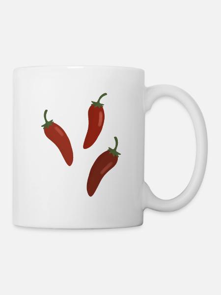 Chili Peppers - Mug - white
