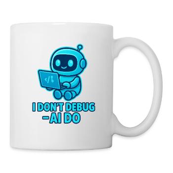 KI Debug: AI übernimmt das Debuggen - Tasse - Weiß - Rechts