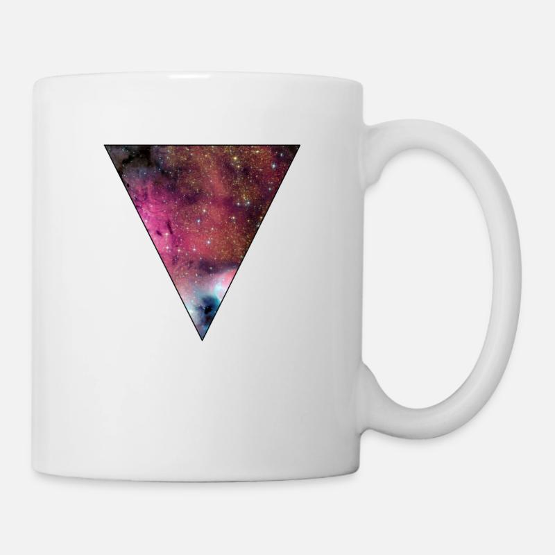 Galaxie - Tasse - Weiß
