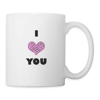 Ich liebe dich - Mug - white - Right