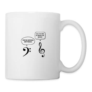 Musik - Tasse - Weiß - Rechts