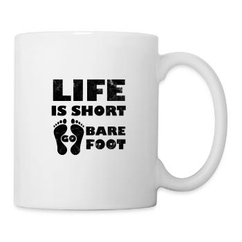 Barefoot - Mug - white - Right