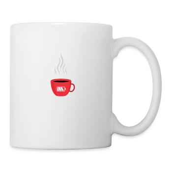 Tasse À Café Cappuccino Macchiato Cadeau Espresso - Mug blanc - blanc - Droite