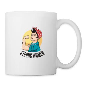 strong women Strong women Women - Mug - white - Right