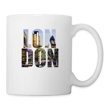 London skyline - Mug - white - Right