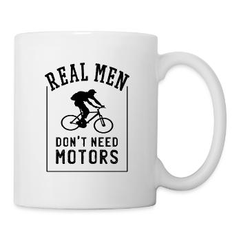 Funny saying bike - Mug - white - Right