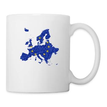 Drapeau européen Drapeau européen - Mug blanc - blanc - Droite