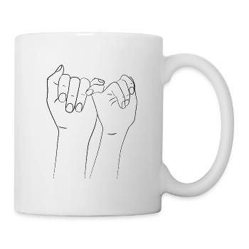 hands - Mug - white - Right