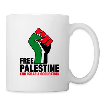 Libérer la Palestine - Mug blanc - blanc - Droite