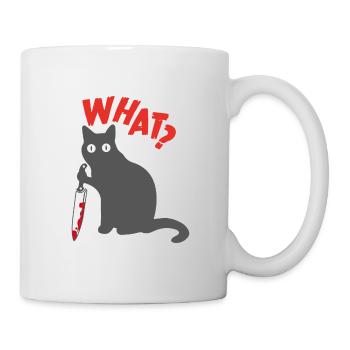 What cadeau chat Animaux enfants Animaux - Mug blanc - blanc - Droite
