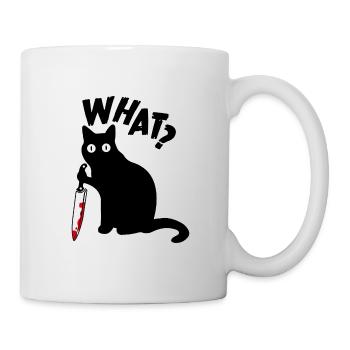 What cadeau chat Animaux enfants Animaux - Mug blanc - blanc - Droite
