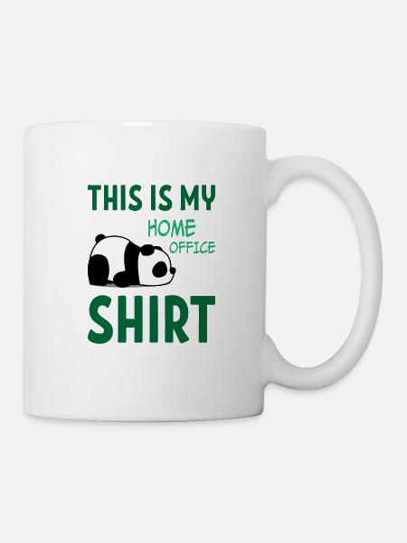 Unnötiger sozialkontakt Bürohumor Geschenk - Tasse - Weiß