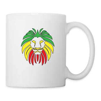 Rasta Reggae Reggae Musique Lion Cadeau - Mug blanc - blanc - Droite
