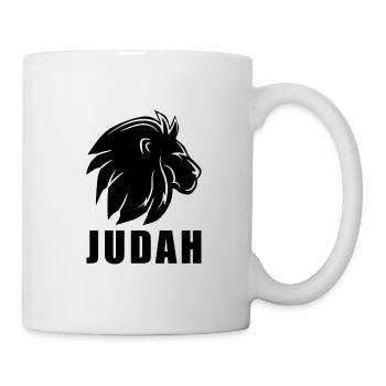 Drapeau De Judah Rasta Reggae Reggaeton Musique Lion - Mug blanc - blanc - Droite