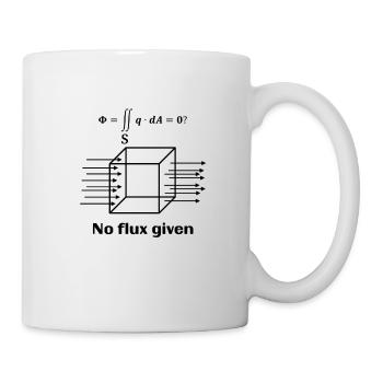 No flux given Math School Formula Pi University - Mug - white - Right