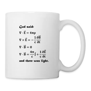 Physics Formula Equations Physicist Gift - Mug - white - Right