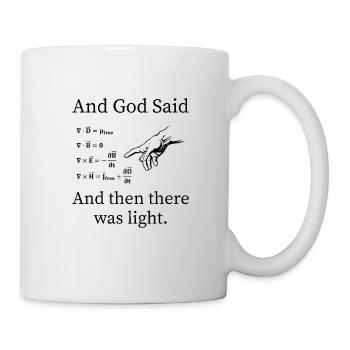Physics Formula Equations Physicist Gift - Mug - white - Right